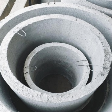 Отгрузка бетонных колец